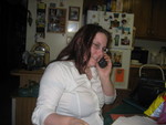 Michelle talking to England