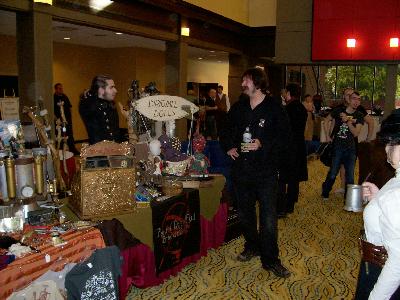 Penny Dreadfuls vending table